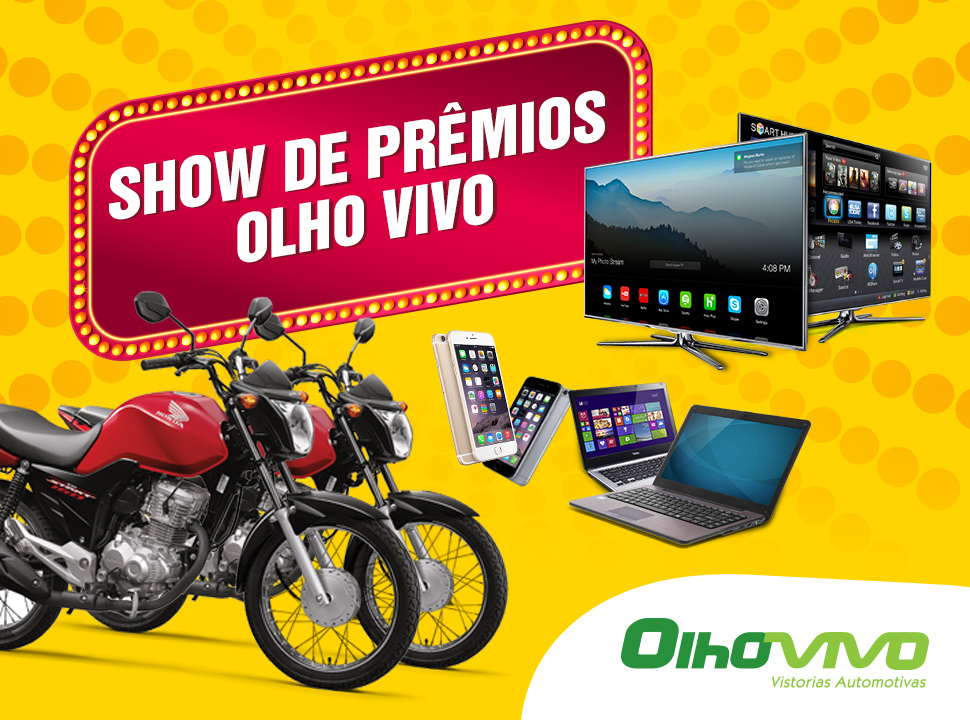 Promoção Show de Prêmios chega ao fim e premia clientes com 2 motos